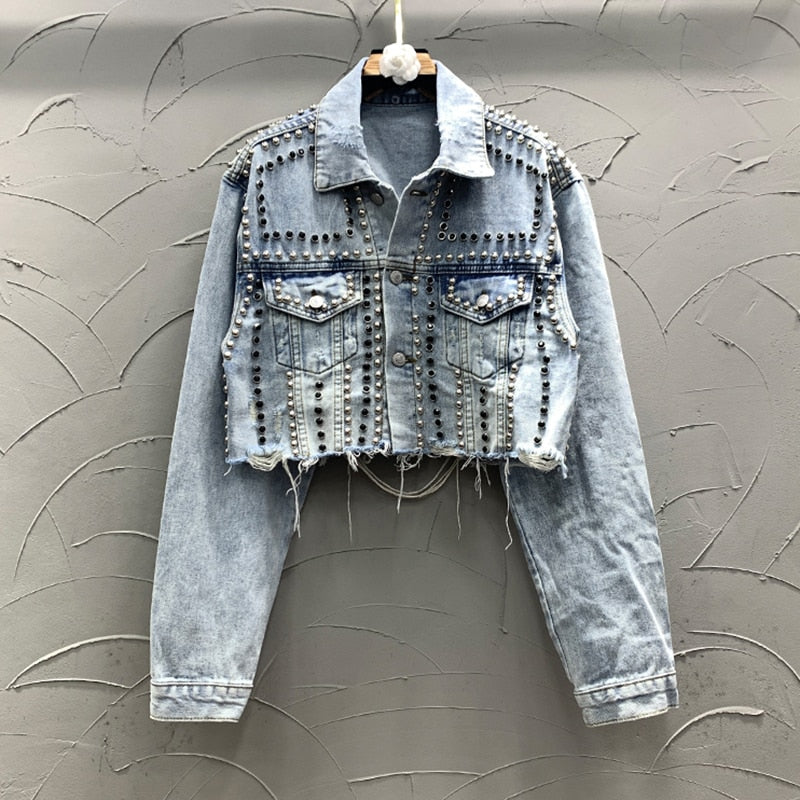 Denim 2024 diamond jacket